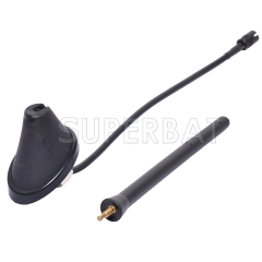 Auto radio AM FM Roof Antenna with RAKU II RAKU2 Connection 16V For CITROEN OPEL PEUGEOT SEAT SKODA VOLVO VW until 2004
