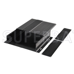 Aluminum Enclosure Case Split Body with Flange 168mm*41mm*150mm(W*H*L)