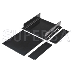 Aluminum Enclosure Case Split Body with Flange 168mm*41mm*150mm(W*H*L)