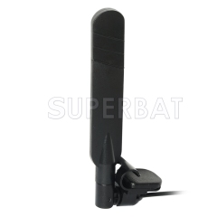 2300-2700MHz 4G clip antenna strong MMCX male right angle connector with 50cm cable