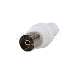 Zinc Alloy RF Connector TV Clamp Jack connector for RG6