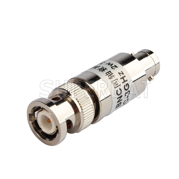 BNC Attenuator BNC Plug to Jack 2 Watt DC-3Ghz