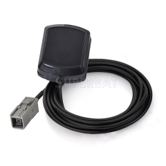 Superbat GT5-1S Jack GPS Antenna Aerial Connector Cable for Alpine Toyota Honda Nissan GPS Navigation Receiver