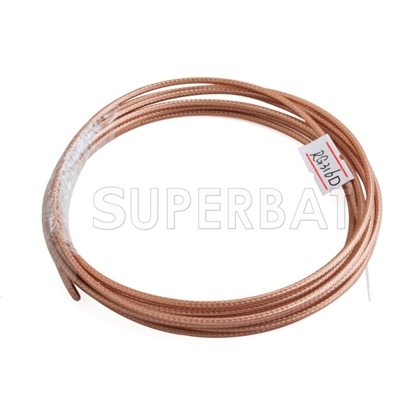 RG Series MIL-C-17 RF Coaxial CableDouble Shield RG-316D 1 METER