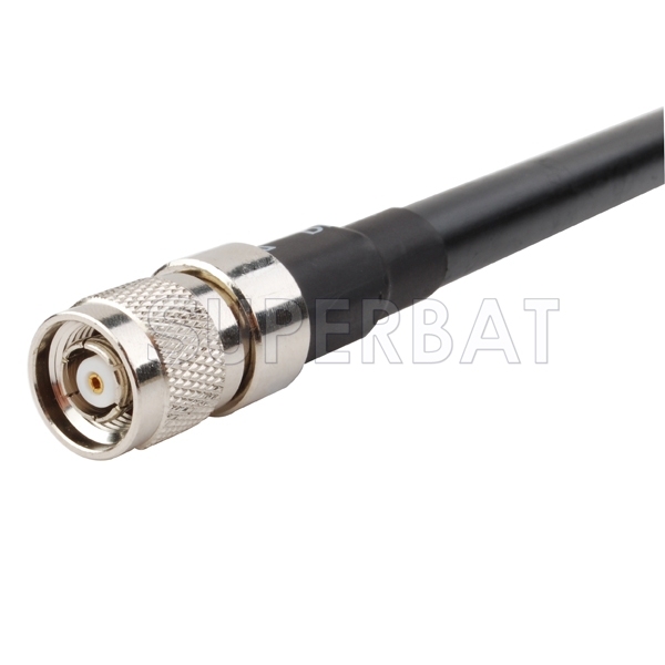 RP-TNC male crimp to UHF male crimp straight Patch Lead LMR400 Custom RF cable assembly