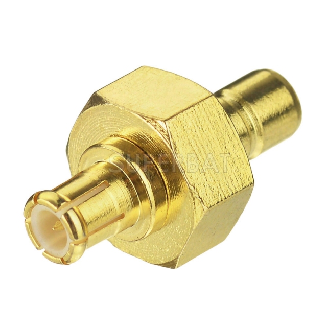 Superbat MCX Plug to SMB Jack Straight Connector Adapter