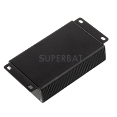 Aluminum Enclosure Case Tube with Flange 66mm*27mm*100mm(W*H*L)