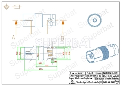 BNC Jack Female to TV Jack Female Adapter