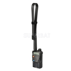Superbat 136-520MHz Foldable CS Tactical SMA Female Ham Radio Antenna for Baofeng Wouxun Handheld HT CB Radio Two Way Radio Walkie Talkie