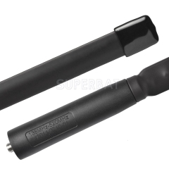 Superbat 136-520MHz Foldable CS Tactical SMA Female Ham Radio Antenna for Baofeng Wouxun Handheld HT CB Radio Two Way Radio Walkie Talkie