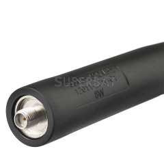 Superbat 136-520MHz Foldable CS Tactical SMA Female Ham Radio Antenna for Baofeng Wouxun Handheld HT CB Radio Two Way Radio Walkie Talkie