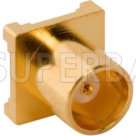 Superbat 50 Ohm MCX Jack Female PCB Post Terminal four Stud Surface Mount Connector