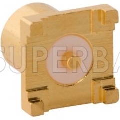 Superbat 50 Ohm MCX Jack Female PCB Post Terminal four Stud Surface Mount Connector