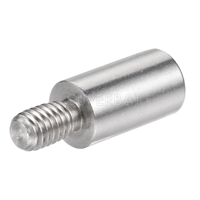 Superbat M7 Internal Thread to M6 External Thread Screw Post for Automotive Antenna