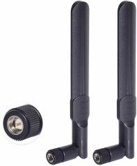 2x 8dBi 2.4/5.8GHz Dual Band WiFi Antenna SMA Male for Wireless Router Vedio Security IP Camera