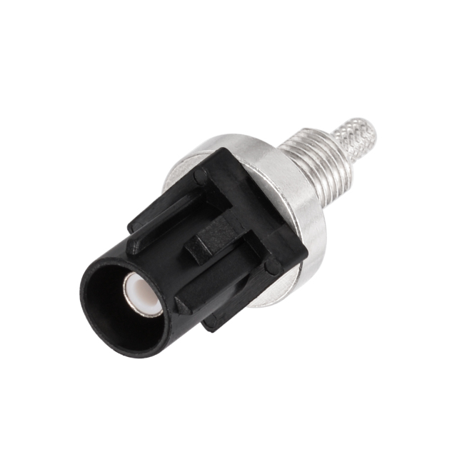 Superbat Waterproof Fakra Code A male bulkhead O-ring Plug connector for RG316 RG174 Coaxial Cable