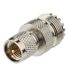 MiNi UHF Plug Male to UHF Jack Female SO239 Converter Motorola to Adapter