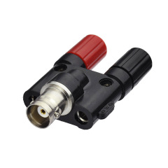 BNC Jack Female to Banana Jack Female Adapter U-Shape