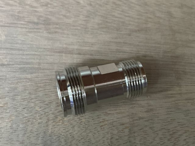 50Ohm N Female to 4.3-10 Female Straight Adapter Connector