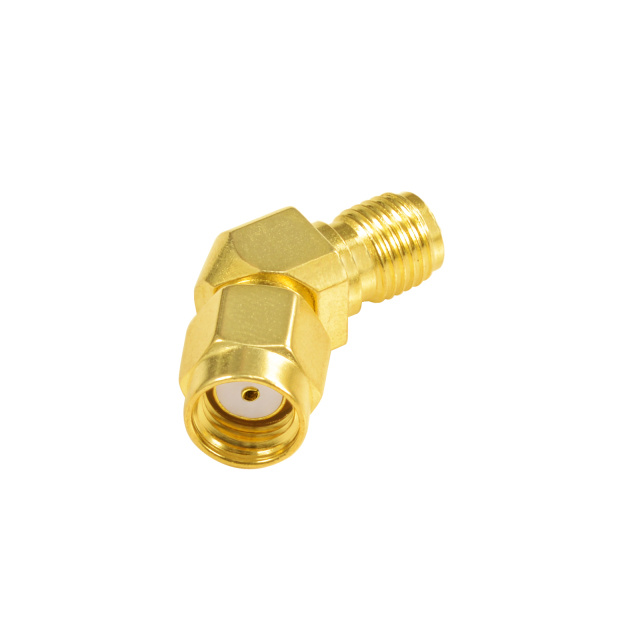 Superbat SMA Male Plug Reverse Polarity RA to RP SMA female Jack right angle RF Coax Adapter Connector