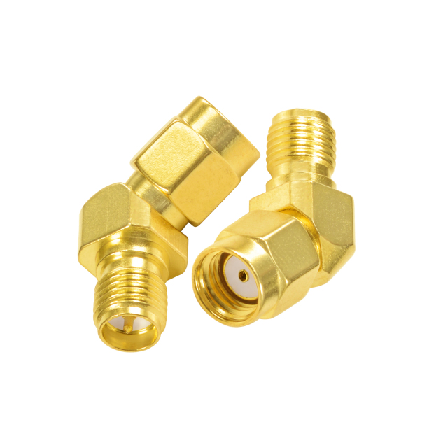 Superbat SMA Male Plug Reverse Polarity RA to RP SMA female Jack Reverse Polarity right angle RF Coax Adapter Connector