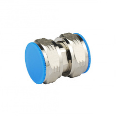 7/16 Plug Male to 7/16 Plug Male Adapter Straight