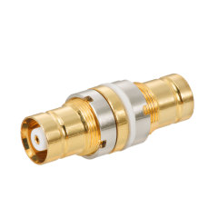 1.6/5.6 Jack Female to 1.6/5.6 Jack Female Adapter Straight