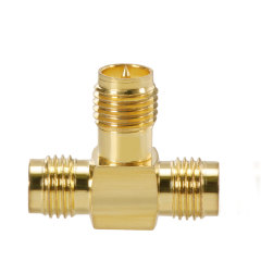 RP SMA Jack Male to 2 RP SMA Jack Male Adapter T-Shape