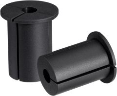 GODPEE Cable Split Bushing Wall Grommet for Starlink Dishy/Ethernet Cat 6 7 8 PC Cables - for 1 inch Wall Hole Wire Routing Kit - Feed-Through Cable Bushings for Starlink Mounting - 2Pack