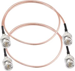 Superbat 3G SDI Cable BNC Cable 75 ohm 50cm for Cameras Monitor Vedio Recorder BMCC Video Equipment Supports HD-SDI 3G-SDI 4K 8K SDI Video Cable 2Pcs