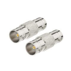 Superbat BNC Adapter 75 Ohm SDI Connector BNC Female to Female Barrel Connector for HD-SDI/3G-SDI/4K/8K SDI Video Camera Cable (2Pcs)