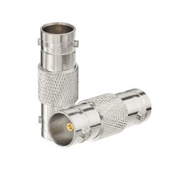 Superbat BNC Adapter 75 Ohm SDI Connector BNC Female to Female Barrel Connector for HD-SDI/3G-SDI/4K/8K SDI Video Camera Cable (2Pcs)