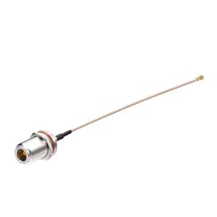 wlaniot IPX/u.fl to N Type Female Pigtail Cable (6" RG178 for PCI WiFi Card Wireless Router Gateway External Antenna etc.