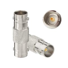 Superbat BNC Adapter 75 Ohm SDI Connector BNC Female to Female Barrel Connector for HD-SDI/3G-SDI/4K/8K SDI Video Camera Cable (2Pcs)