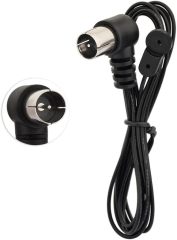 Superbat Telescopic FM Antenna for Stereo Receiver Indoor, FM Radio Antenna 75 Ohm UNBAL for Yamaha Onkyo Denon Table Top Home Theater Receiver Radio Receiver Antenna Tuner