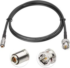 Superbat HD SDI Cable Blackmagic BNC Cable, DIN 1.0/2.3 to BNC Male Cable (Belden 1855A) 3ft for Blackmagic BMCC/BMPCC Video Assist 4K Transmissions HyperDeck Kameras