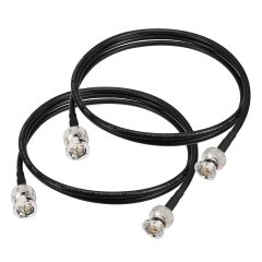 Superbat 3G/6G HD SDI Cable BNC Cable 3ft Thin & Short (Belden 1855A) Supports HD-SDI/3G-SDI/4K/8K Camera Recorder Precision SDI Video Cable (2pcs)