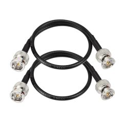 Superbat 3G/6G HD SDI Cable BNC Cable 1ft Thin & Short (Belden 1855A) Supports HD-SDI/3G-SDI/4K/8K Camera Recorder Precision SDI Video Cable (2pcs)