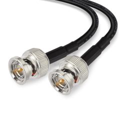 Superbat 3G/6G/12G SDI Cable BNC Cable Belden 1694A Cable 15ft Black SDI Precision Video Cable Supports HD-SDI/3G-SDI/4K Video Security Camera CCTV Systems