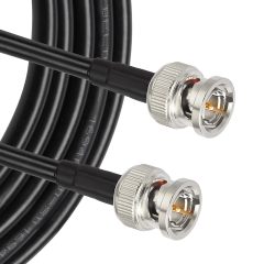 Superbat SDI Cable 75 ohm BNC Cable 3G/6G/12G (Belden 1694A Black) 100ft, Supports HD-SDI/3G-SDI/4K Video Security Camera CCTV Systems, SDI Precision Video Cable
