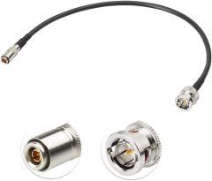 Superbat HD SDI Cable Blackmagic BNC Cable, DIN 1.0/2.3 to BNC Male Cable (Belden 1855A) - 1ft/3ft/5ft/10ft/15ft - for Blackmagic BMCC/BMPCC Video Assist 4K Transmissions HyperDeck Kameras