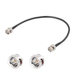 Superbat 3G 6G HD SDI Cable BNC Cable Thin & Short (Belden 1855A) - 1ft/12inches - Supports HD-SDI/3G-SDI/4K Recorder,SDI Video Cable Precision Video Cable