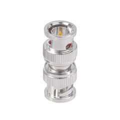 Superbat BNC Male to BNC Male Adapter 75 Ohm BNC Coupler Connector for 3G/6G HD SDI Cable Switcher CCTV Video Transmitter Camera System 2-Pack