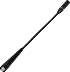 Superbat SMA Female Dual Band VHF/UHF 144/430MHz High Gain Soft Whip Antenna for Wouxun/TYT Radios Walkie Talkie etc.
