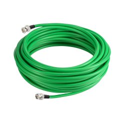 Superbat SDI Cable BNC Cable 3G/6G/12G SDI Cable 50ft (Belden 1694A Green), Supports UHD 3G-SDI/6G-SDI/4K/6K Video Decoder Converter, Precision Video Cable
