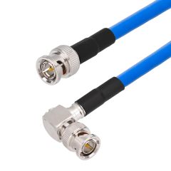 Superbat 6G/12G SDI Cable 75 Ohm Short BNC Cable 6ft BNC Male to Right Angle BNC Male Belden 1694A Digital Video Cable for HD Cameras CCTV Monitor SDI Video Equipment Supports HD-SDI/3G-SDI/4K/8K