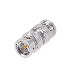 Superbat BNC Male to BNC Male Adapter 75 Ohm BNC Coupler Connector for 3G/6G HD SDI Cable Switcher CCTV Video Transmitter Camera System 2-Pack