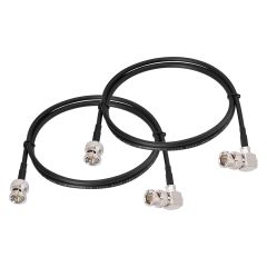 Superbat 3G 6G SDI Cable 3ft,BNC Male to Right Angle BNC Male 75 Ohm BNC Video Cable,Thin & Short Belden 1855A Coaxial Cable(2-Pack for HD Camera CCTV Monitor Video Switcher SDI Splitter etc