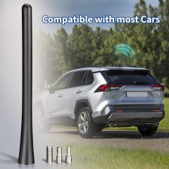 Bingfu Universal Car Roof Mount Antenna Mast 6.3 inch Vehicle Car Radio Antenna Replacement Compatible with Hyundai Infiniti Kia Nissan Toyota Fiat 500 Mazda 3 Subaru Forester Honda CRV Chrysler 200