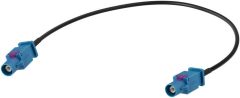 Bingfu Fakra Z Male to Male Vehicle Car Antenna Adapter Cable 30cm 12 inch for Car Stereo Android Head Unit GPS Navigation FM AM Radio Sirius XM Satellite Radio 4G LTE TEL Telematics Bluetooth Module